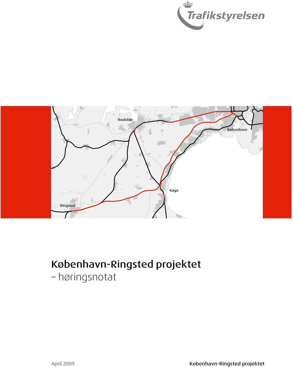 0 5 km København-Ringsted projektet