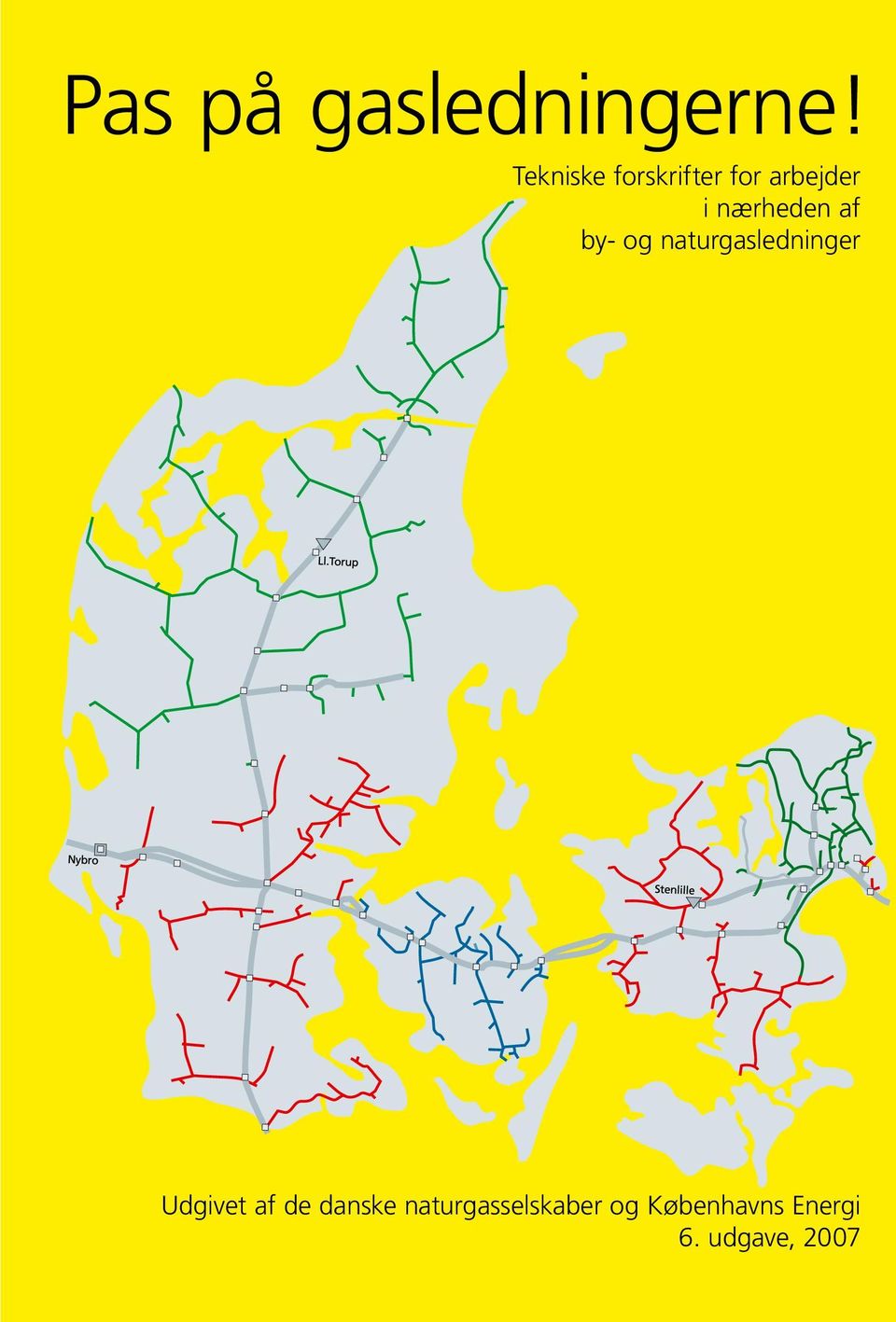 by- og naturgasledninger Udgivet af de danske
