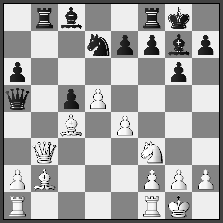 Nyt fra Sønderjysk Skak Nummer 48 Side 13 a7 51. d6 a5 52.bxa5 [ 52. xd5 a4 53.e6+ f6 54. e5 e7 55. e1 a3 56.d5 a2 57. a1 d6±] 52... xa5 53.e6 f6 54. f4 a3 55. xd5 xc3 56. e5 e7 57. e4 c1 58.d5 [ 58.