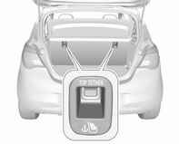 54 Sæder, sikkerhed ISOFIX-barnesæder Fastgør et ISOFIX-barnesæde, der er godkendt til bilen, i ISOFIX-fastgørelsesbeslagene.