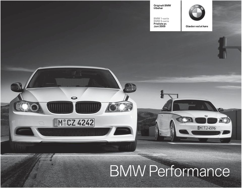 Originalt BMW tilbehør. BMW 1-serie BMW -serie Prisliste pr. BMW  Performance - PDF Free Download