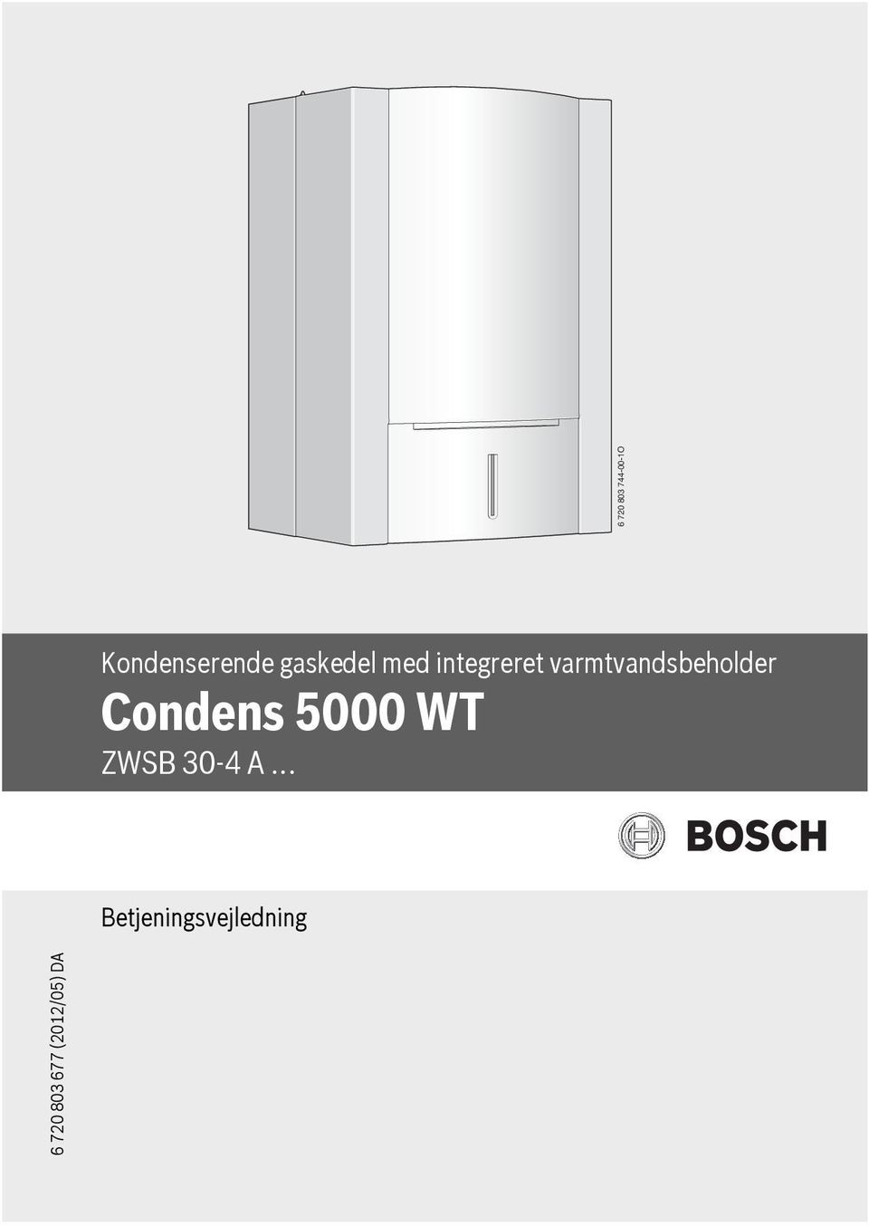 varmtvandsbeholder Condens 5000 WT