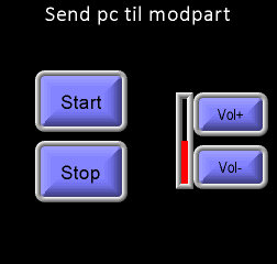 Send PC Funktionen "Send PC" viser PC'en skærm på lærrederne i parallelundervisningslokalerne. Funktionen er nyttig, hvis du skal vise f.eks.