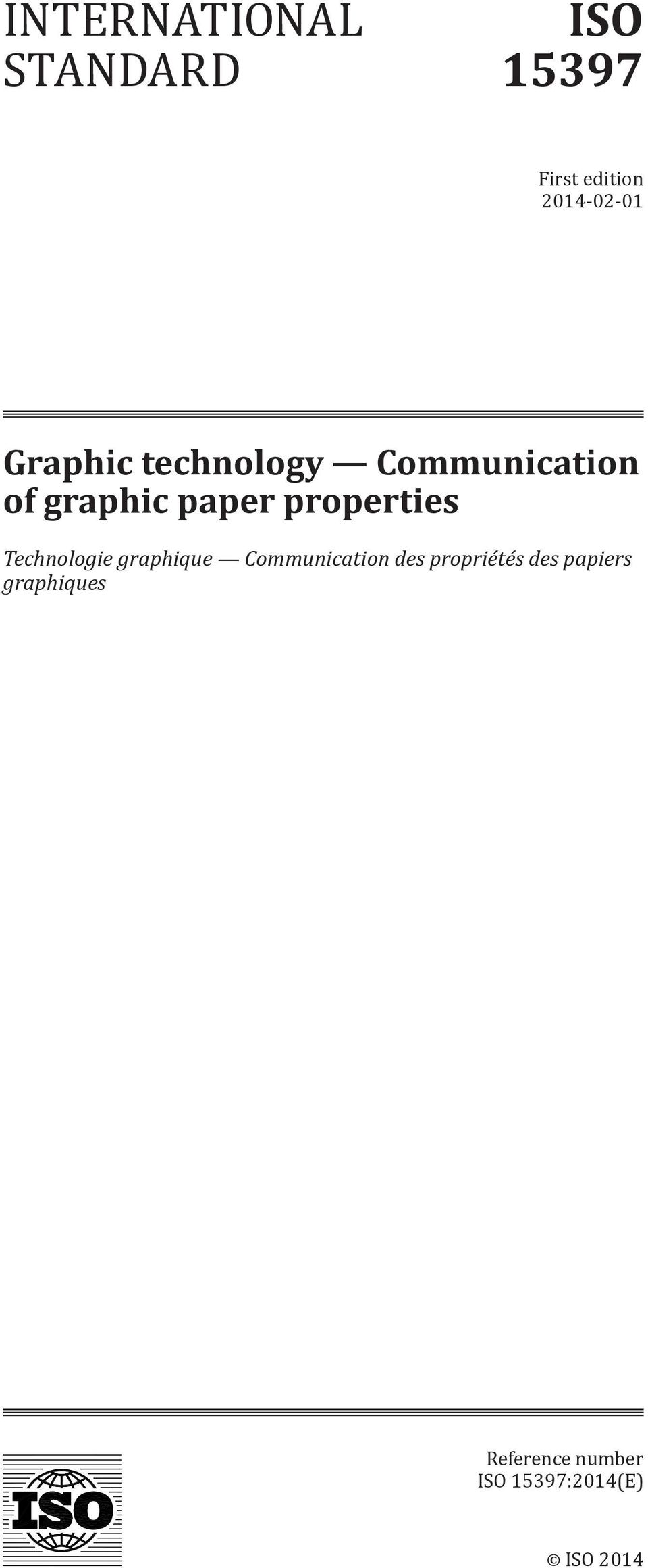 properties Technologie graphique Communication des