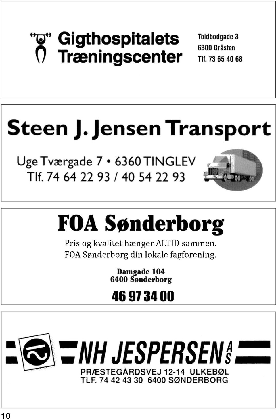 FOA Sønderborg din