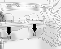 54 Sæder, sikkerhed ISOFIX-barnesæder Top-Tether fastgørelsesøjer Fastgør et ISOFIX-barnesæde, der er godkendt til bilen, i ISOFIX-fastgørelsesbeslagene.