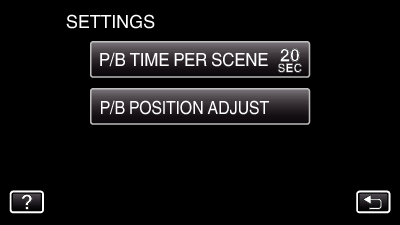 Afspilning G Scoring Viser spillets scoring (vises kun hvis scoringen er registreret.) 0 Når en scene er markeret, bliver den næste markering ikke foretaget indenfor 5 sekunder.