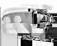 46 Sæder, sikkerhed Sideairbagsystemet består af en airbag i hver af de forreste sæders ryglæn. De er mærket med ordet AIRBAG.