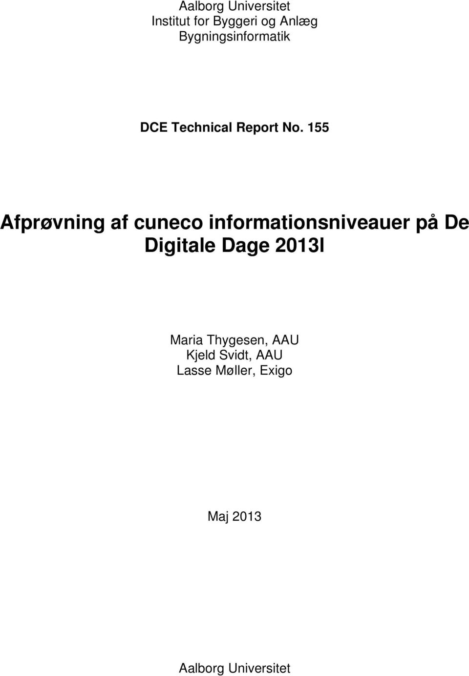 155 Afprøvning af cuneco informationsniveauer på De Digitale
