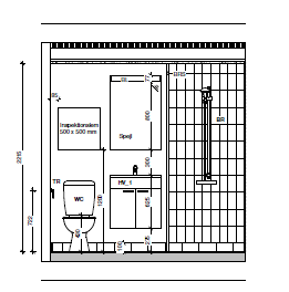 Blok 1 Lejlighed type C_TH - Bad Gulvvarme i badeværelser