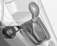 168 Kørsel og betjening Automatisk gearkasse Gearvælger Den automatiske gearkasse giver mulighed for automatisk gearskift (automatisk funktion) eller manuelt gearskift (manuel funktion).