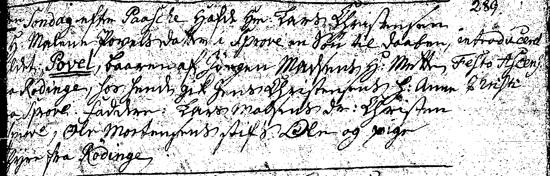 Laurs Christensen og Leene Povelsdatter fortsat 1768, 17.apr. døbt Anders.