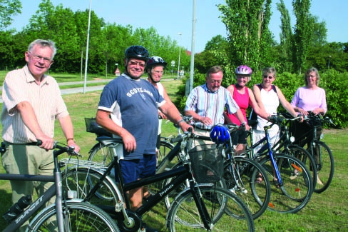 CYKELMOTION Cykelture for pensionister, efterlønnere og andet godtfolk med lyst til en rolig cykeltur hver torsdag formiddag Nu er det endelig blevet forår og dermed sæson for at finde cyklen frem