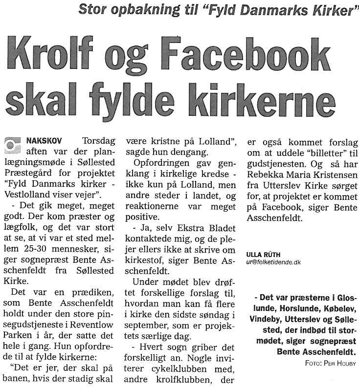 28. september 2009 Side 17 Gode nyheder fra Krolf C.I.F. af Ester Skøtt, CIF Afdelingen ligger i rivende udvikling. Har i løbet af sommeren 2009 rundet 150 medlemmer.
