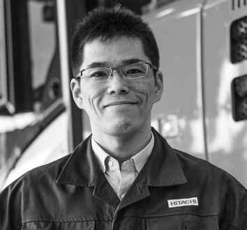 ZX250LC-6 Hitachi er den eneste producent, som besidder avanceret ekspertise i tuning af [TRIAS] hydrauliksystemet Tsuyoshi Nakamura, General Manager Engineering, Hitachi Construction Machinery