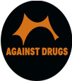 Annoncer i festivalavisen Solbriller (kun på Roskilde) Against Drugs Badges Tattoos Stickers FØLGENDE KAMPAGNEMATERIALER