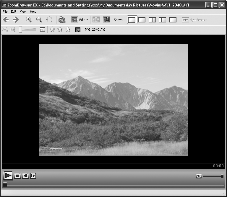 Brug af softwaren på Windows-platformen Avancerede teknikker 33 Afspilning af film QuickTime er nødvendig for at afspille og redigere film på Windows 2000-platformen.