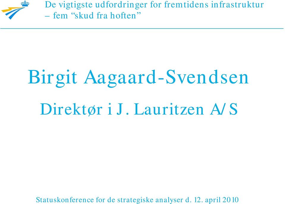 Aagaard-Svendsen Direktør i J.
