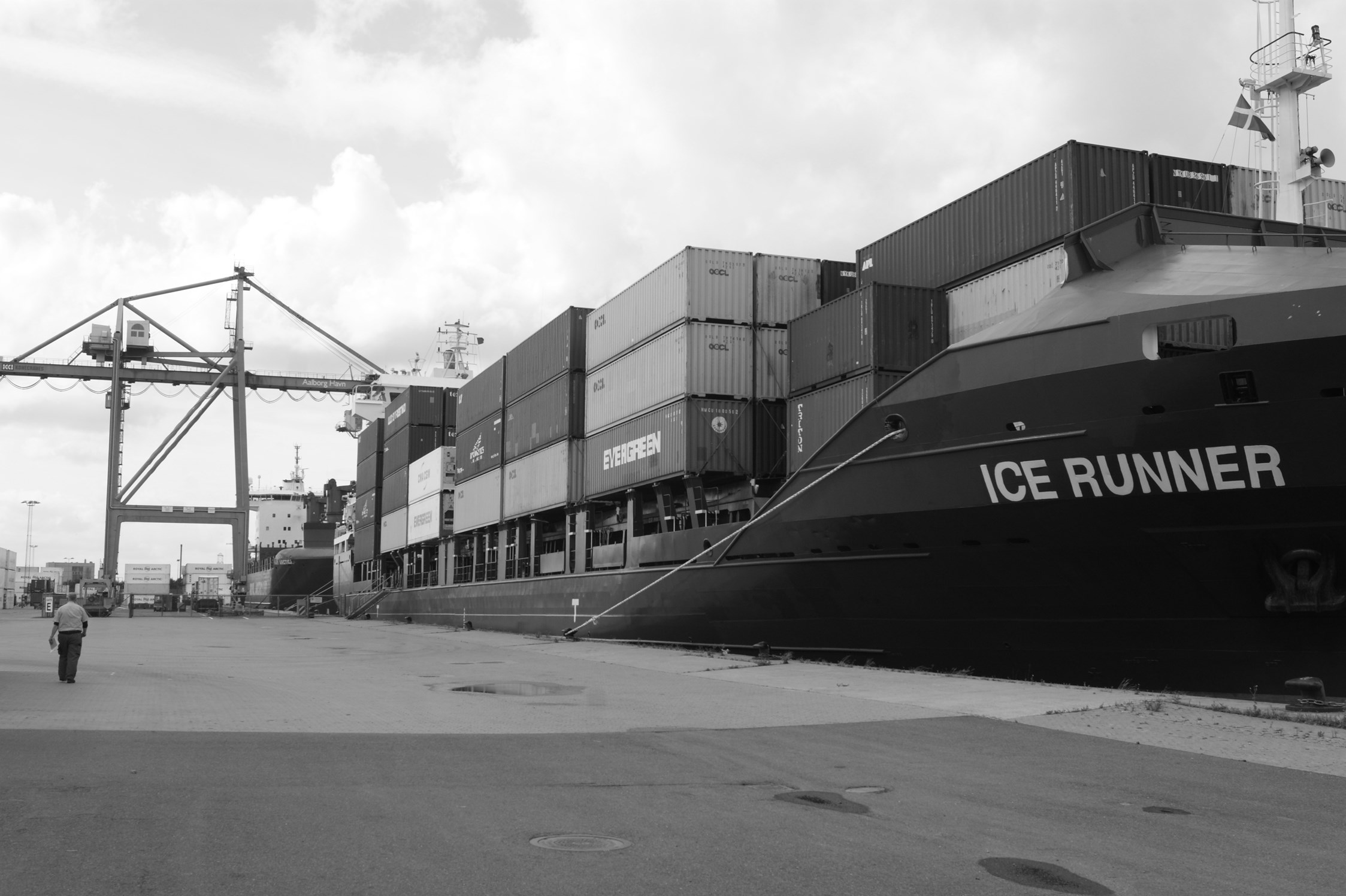 Højeste godsomsætning på Aalborg Havn i syv år I 2015 blev der losset og lastet 2,95 mio. tons gods over kajen på Aalborg Havn.