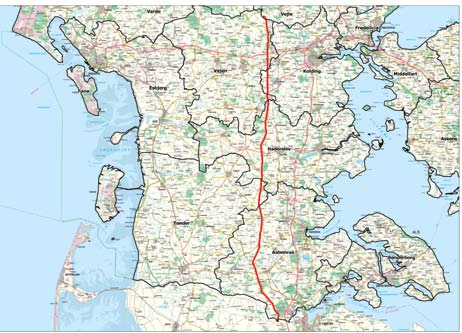 Baggrund og formål Siden 1984 er det danske gasmarked blevet forsynet fra de danske gasfelter i Nordsøen ud for den jyske vestkyst.