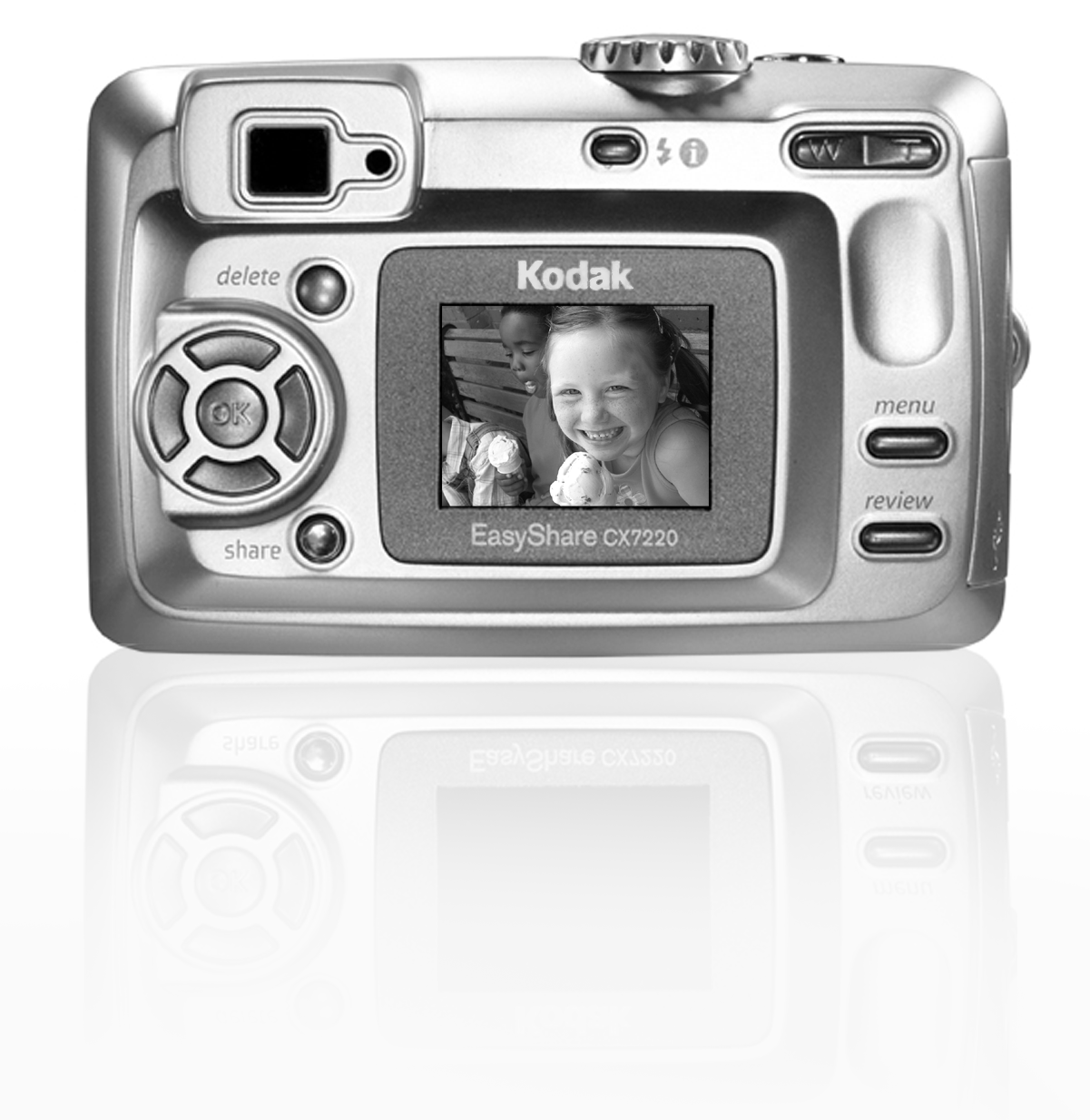 Digitalt Kodak EasyShare CX7220-zoomkamera Brugerhåndbog
