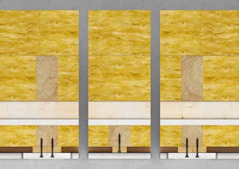 15 6.1.3 Adskillende bygningsdele mod udnytteligt tagrum Småhuse eller Anvendelseskategori 1-6 BD-Loftskonstruktion 30 mod tagrum 95 mm mineraluld i pladeform 45 x 95 mm træbjælker c/c 1 000 mm