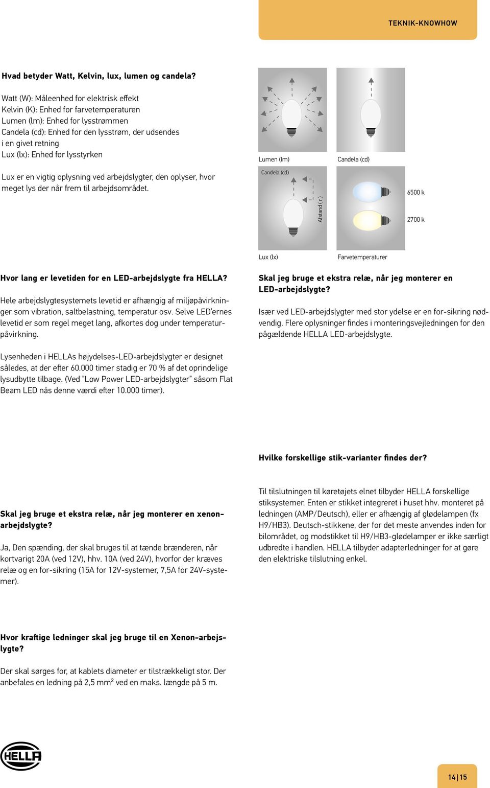 ARBEJDSLYGTER. Komplet produktsortiment inklusive tilbehør 45  anvendelseseksempler Oplev lysteknologi i real og 3D. - PDF Gratis download