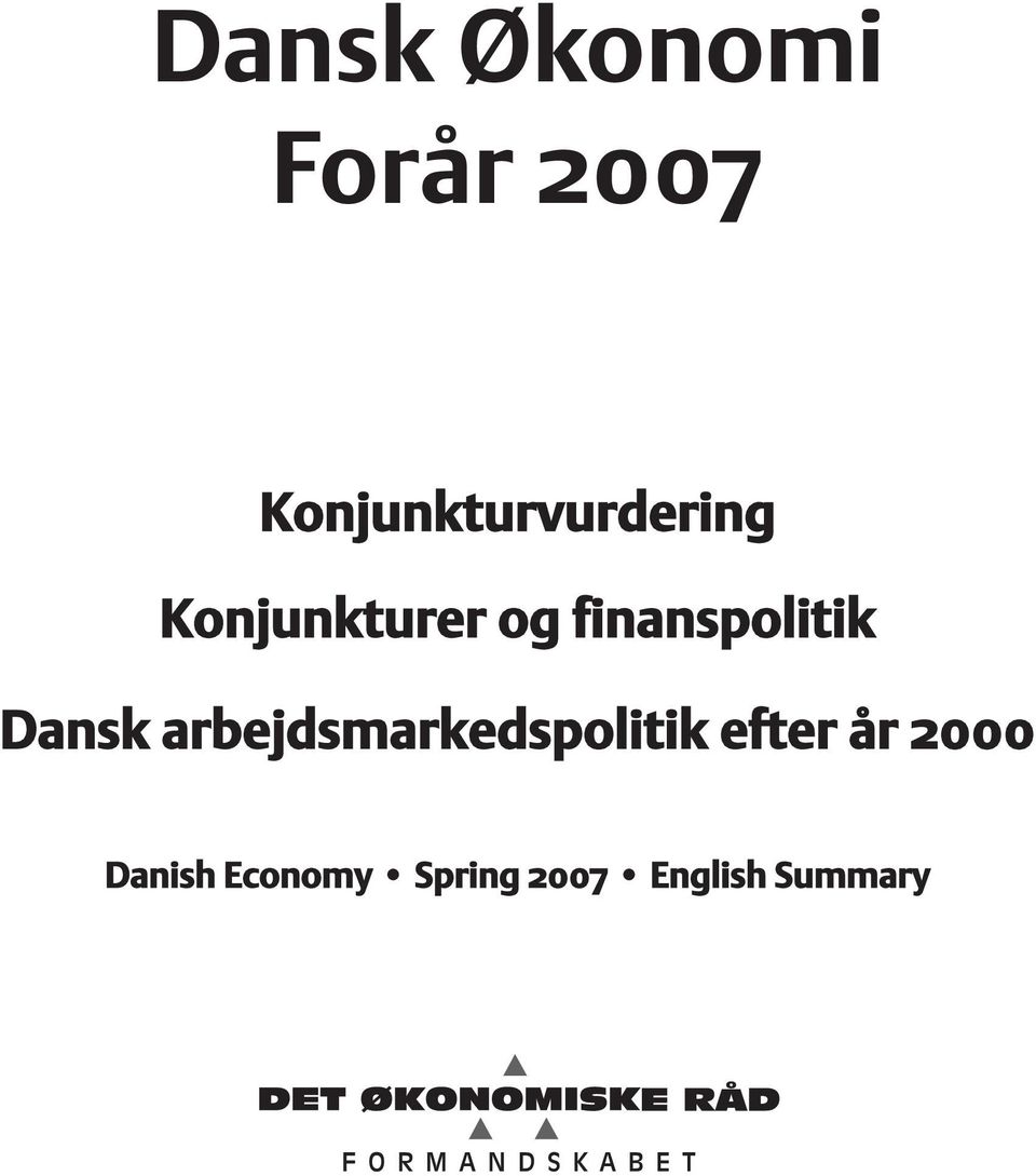 finanspolitik Dansk
