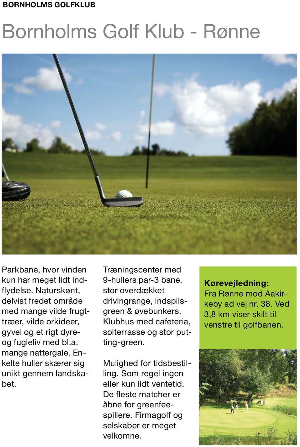 Velkommen til vores golf ø DK PDF Free Download