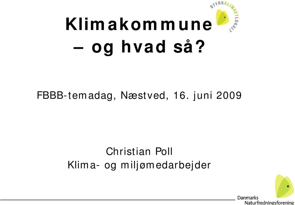 juni 2009 Christian Poll
