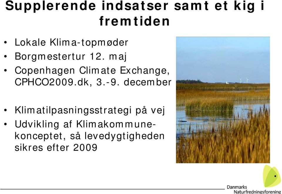 maj Copenhagen Climate Exchange, CPHCO2009.dk, 3.-9.