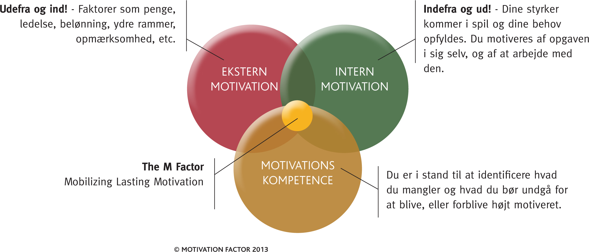Struktur Rapporten Motivation Factor Survey Plus er udviklet ud fra Motivation Factors gennemprøvede testværktøjer.