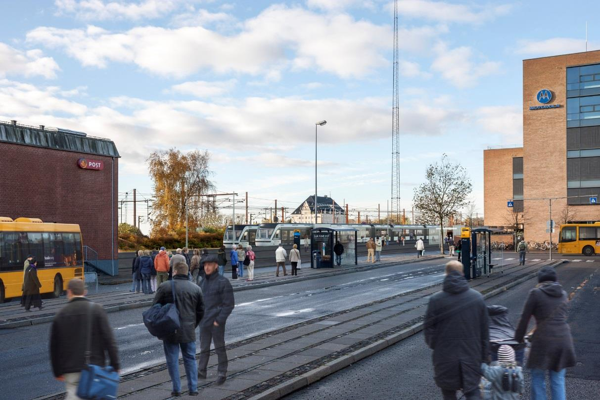 Arkitektkonkurrence Arkitektkonkurrencen for Glostrup Station skal være et demonstrationsprojekt som viser