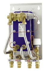 Vandvarmere Trykstyrede eller Tryk- og termostatstyrede 4 Akva Vita II Vandvarmer, der opfylder vandnormens krav for enfamilieboliger på 32,3 kw ved 60 C fremløbstemperatur og differenstryk på 1,8