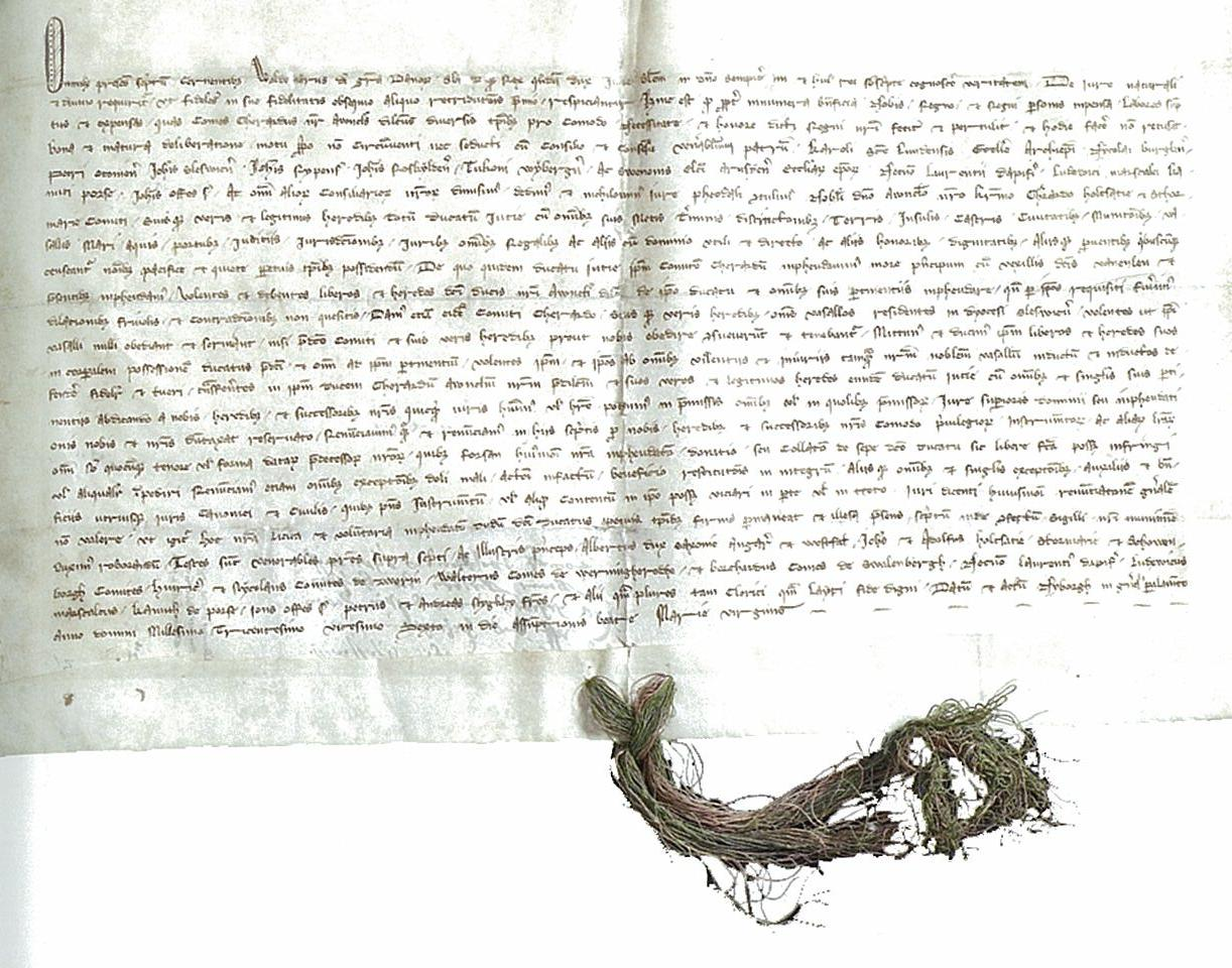 Holstensk indflydelse i Slesvig Constitutio Valdemariana 1326: Fremdeles må hertugdømmet