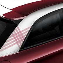 Tagkantspoiler Det sportslige design giver bagenden på Audi A1 3-dørs en markant afslutning. Pris inkl. lakering i valgfri farve. 8X3071645 9AX (*) 6.
