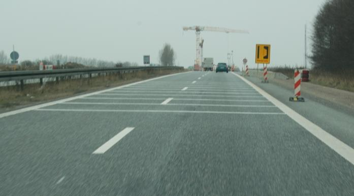 Fartdæmpning ved vejarbejde på motorveje og andre højklasseveje 6.