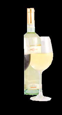 Hvidvin(italienske) 94. Husets hvidvin, 1 glas (ca. 20 cl.)... 49,- 96. Husets hvidvin, 1/1 flaske (70 cl.)...189,- 109. Pinot Grigio.