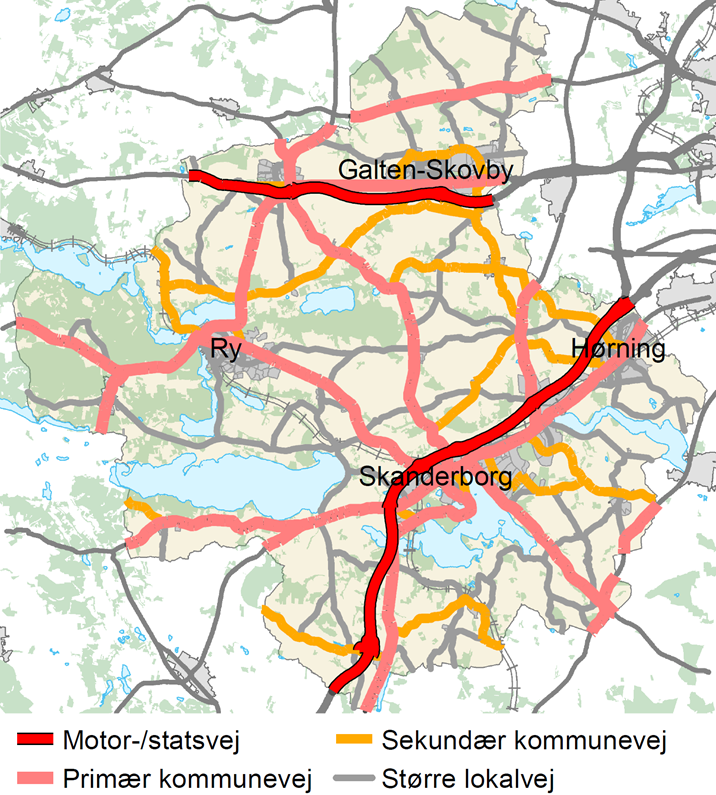 tilslutningsvej vil herefter fungere som sekundær kommunevej mellem rundkørslen ved motorvejstilslutningen og Skovby.