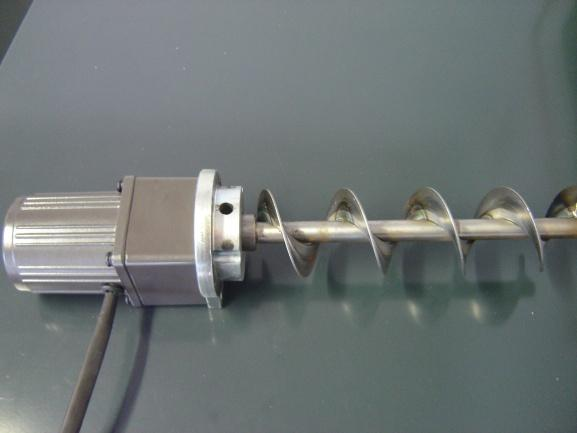 Bilag Vedligeholdelse af PELBURN Rens/Udskiftning af intern snegl Afmonter stik til følgende: Sneglmotor Nødvendigt værktøj: Torx T25 Fjern de 3 skruer der holder sneglen på plads, Og