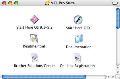 Medfølgende cd-rom MFL-Pro Suite 1 Medfølgende cd-rom MFL-Pro Suite Windows Installer MFL-Pro Suite Du kan installere MFL-Pro Suite-softwaren og multifunktionsdrivere.
