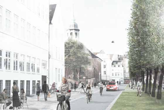 Kvæsthusprojektet Parkeringsanlæg indgår i samlet løsning for bykvalitet Parkeringsanlægget under Kvæsthusmolen i København bliver i tre etager og får plads til 500 biler.