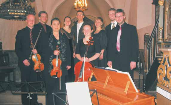 En dejlig oplevelse Vokalgruppen Det Var Tidligt, udvidet med instrumentalmusik, fremførte Buxtehude s Membra Jesu Nostri ved Påskekoncerten i Vejlby kirke den 15.