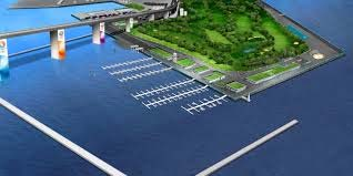 OL 2020 (1) I Tokyo, Japan Oprindelig skulle sejlsport have en fremtrædende plads tæt på byen I planen var der en ny havn: Wakasu Olympic Marina