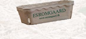 Udover Esromgaard på 330 ha består bedriften af de to gårde
