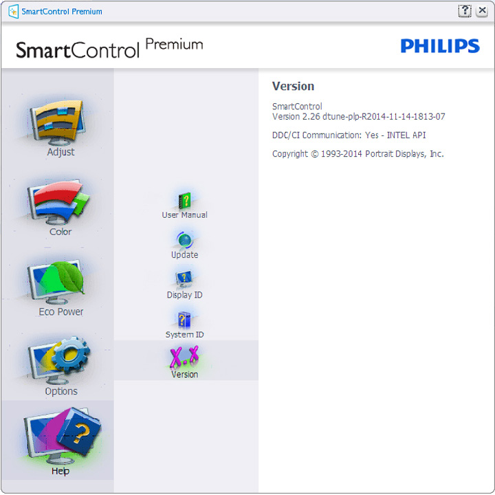 3. Billedoptimering Jobbakke menu aktiveret Menuen i systembakken kan ses ved at højreklikke på SmartControl Premium-ikonet i systembakken. Et venstreklik starter programmet.