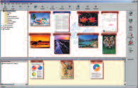 Intuitiv thumbnail-visning Sharpdesk billedbehandling giver note -værktøjer til papirfri korrekturlæsning Sharpdesk Composer kombinerer forskellige filtyper i et enkelt dokument Optisk