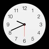 Ur 14 Ur i grundtræk Det første ur viser tidspunktet baseret på din