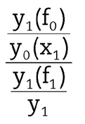 Relationen mellem TFP defineret ved (A.2) og Farrell s efficiensindeks fås nu ved omskrivning af komponenten i (A.