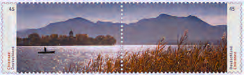 Tysklands skønneste panoramaer (VII). 3968 45 c. flerfarvet.